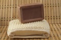 Handmade soaps and cleansers are made Ã¢â¬â¹Ã¢â¬â¹of natural fibers on